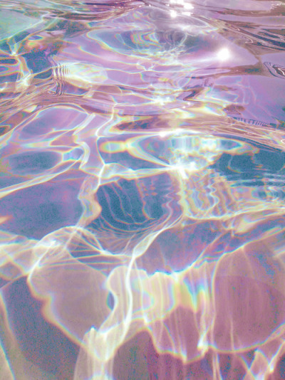 Pink and Shimmery Water
